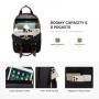 Fashion LOVEVOOK Lightweight small backpacks bag with usb school students custom logo outdoor women backpack casual travel bag