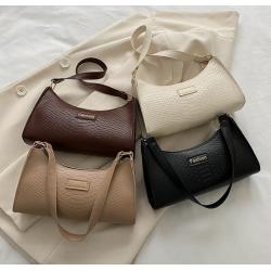 Crocodile Women's Bag 2024 New Fashion One Shoulder Women's Bag Wholesale Of Underarm Bags Factory Customs Handbag For  Women