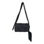 2024 New Product Women's Cross-Body Bag Padded Cotton Soft Shoulder Bag Plain Nylon Women's Fashion Woven Messenger Bag