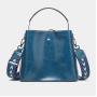 2024 Custom Oiled Waxed Genuine Leather Handbag For Women Luxury Bucket Bag