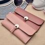 ZR381 New Women's Long Wallet PU Korean Edition Triple Fold Buckle Multi Card Soft Leather Clip Card Bag Spot Wholesale