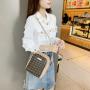 Double Layer PU Leather Phone Bag Small Cell Phone Crossbody Shoulder Bag for women