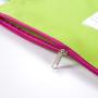 Gelory Hand Carry Zipper Documents Bags A4 Waterproof Custom Logo Zipper Oxford Cloth Single Double Layer File Bag
