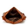 2024 Custom Oiled Waxed Leather Hobo Tote Bag  For Women Luxury With Stones Tune