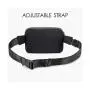 custom water proof metal zipper fanny pack black waist belt pouch pocket nylon Large 2L athletica everywhere belt bag