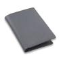 Leather Pull Tab Style Credit Card Wallet Grey Cow leather Card Slot Slim Wallet