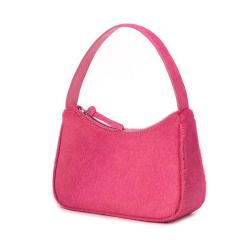 Women Mini Hobo Trendy Fur Slide Fashion Armpit Handbags Luxury Designers Shoulder Bag Underarm Bags Ladies