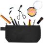 Gelory Custom Travel Toiletry Make Up Pouch Eco Friendly Canvas Zipper Cosmetic Bag With Logo