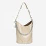 2024 Warehouse Hot Selling Women Basket Tote Round Handbag Large Capacity Vintage Shoulder Bag For Ladies