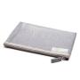 Fashion Nylon Silver Mesh Makeup Bag Ladies Cosmetic Bag Womens Travel Toiletry Pouch