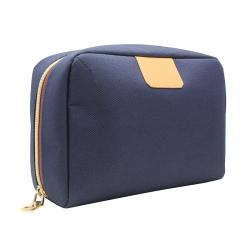 Small canvas makeup bag organizer case oem custom logo cosmetic travel brush make up bags