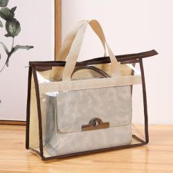 SN006 Hot Sell Storage Bag Transparent Household Hanging  Bag Multi-function Storage Shelf Eco-friendly Waterproof Bag