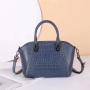 OEM women tote bags crocodile leather  women handbag  fashion handbags for ladies factory  wholesale
