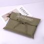 Custom Logo Printing Envelope Cotton Twll Clothes Handbag Pouch With Bow Colorful Dust Cotton Envelope Pouch