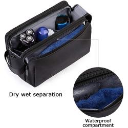 Toiletry Bag for Men Travel Water-resistant Cosmetic Bag Travel Organizer for Accessories