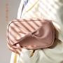 Compact Makeup PU Pouch Case Travel Accessories Organizer for Cosmetics Box Train Organizer Bag with Handle Strap