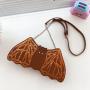 Custom Bat Bags Designer Luxury Women Chain Shoulder Bags Mini Handbag Leather Crossbody Bag for Girls