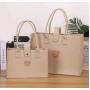 ZF311 New Custom-made Felt Bag Cartoon Storage Bag Bear Handbag Multi-purpose Shopping Portable Felt Bag