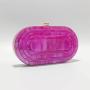 Fashion acrylic bags clutch purses ladies party bag summer resin clutch purses and handbags ladies evening bags