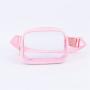 Custom Waterproof  Small  Clear PVC Crossbody Belt Kids Waist Bags Custom Messenger Bag Fanny Packs For Women