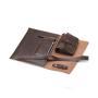 A4 document organizer Mens Clutch Portfolio Sleeve Case for MacBook Or Ipad Leather Envelope Folder Case Portfolio File Folder
