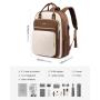 LOVEVOOK Wholesale Quilted Waterproof Backpack Trendy Anti Theft School Bags with USB College Laptop Bags for teenagers unisex