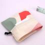 Eco-friendly Single String Cotton Gift Skincare Cosmetic Pouch Reusable Promotion Custom Logo Makeup Packaging Muslin Bag