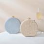 High Sense Fashion New 2022 Dinner Bag Women's One Shoulder Messenger Portable Chain Bag Acrylic Personalized Round Bag