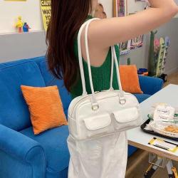 New female niche retro single shoulder underarm bag