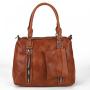OEM ODM 2024 Wholesale Vegan Leather Purses And Handbags With Stylish Zippers Design For Trendy Women