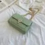 Wholesale New Korean Versatile Lingge Chain Bag Fashion Y-Lock Small Square Bag Single Shoulder Crossbody Bag by Manufacturer