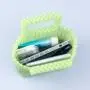 Wholesale handmade resin green beaded Handbag Pearl Bag Famous Design Women Acrylic tote Bag Summer Bag Hollow Out 2024