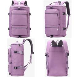 ZF131 Gym Bag Woman Sports Training Cross Lightweight Travel Bag Wet and Dry Separation Yoga Swimming Shoulder Bag Man