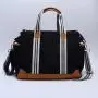 Keymay Stock New Black Gray Pink Blue Color with Changing Pad Multi function Stroller Straps Baby Diaper Bag Mommy Nappy bag