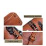 KBW066 New-style Mother and Son Bag Four-piece Designer Handbags Famous Brands  Oilskin European and American Retro Handbag