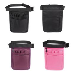 HR469 Portable Tool Bag Nylon Portable Nurse Kit Household Medical Supplies Storage Nurse Bag Adjustable Waistband Pencil Case