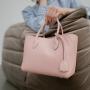 OEM ODM Luxury Vegan Leather Tote Bags Ladies Shoulder Bag Trending Women Large Capacity Handbag Bags