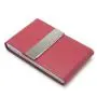 ZR310 Factory Wholesale New Stainless Steel Business Card Case Cigarette Case PU Business Card Holder