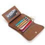 Fashion Premium Vegan Leather Women Wallets RFID Blocking Card Holder Short Wallet
