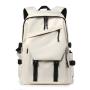 New Fashion Plain Style Large Capacity Travel Bagpack Teenagers College Schoolbag Leisure Travel Backpack For Students Boys