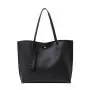 New Design Large Capacity Women's Tote Bag Pu Leather Zipper Two Piece Set 2024 New Cheap Women's Handbag Ladies Shoulder Bag