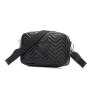 Wave print camera bag 2024 new handbags texture peplum shoulder crossbody bag fashion design embroidery messenger bag