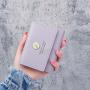New Women's Wallet Korean version of the daisy short small tri-fold handmade money clip multi-card space card bag coin purse