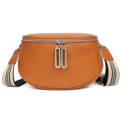 2024 Custom Genuine Leather Shoulder Waist Bags For Women Crossbody Fanny Pack