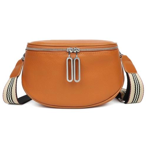 2024 Custom Genuine Leather Shoulder Waist Bags For Women Crossbody Fanny Pack