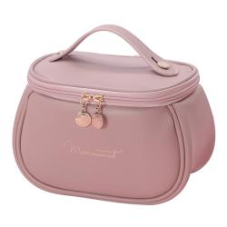 ZR558 New PU Cosmetic Storage Bag Multifunctional Portable Handheld Bag Fashion Travel Organizing Portable Advanced Wash Bag