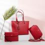Lovevook designer 2023 fashion women tote hand bags set PU leather ladies crossbody bags luxury women purses and handbags