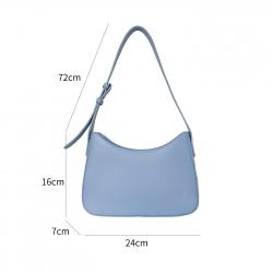 Summer 2024 Ladies Hand Bags Simple Fashion Ladies Shoulder Bags Pu Leather Bags For Women's Handbags