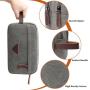 Portable Customized Toiletry Bag  Durable Waterproof Polyester Traveling Kit Makeup Bag For Men