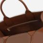 Customized Color Pu Leather Tote Bag For Women Wholesale Price Ladies Total Bag With Inner Zipper Pocket And Good Hardware
